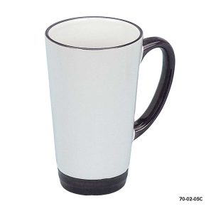 CT70-02-05C | 16 Oz. Funnel Mug (Colored Trim)