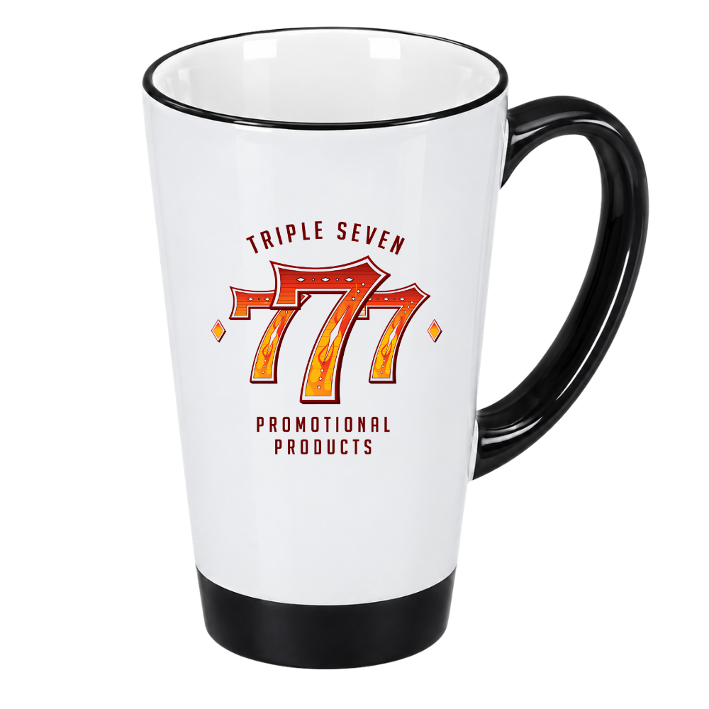 CT70-02-05C | 16 Oz. Funnel Mug (Colored Trim)