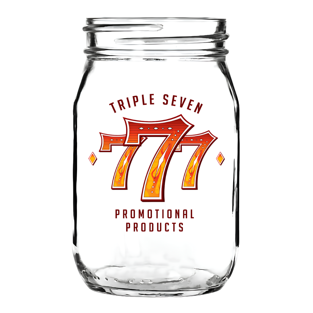 92103 | 16 oz Mason Jar w/o Handle
