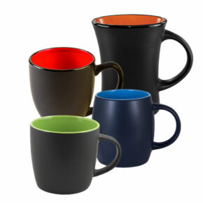 Hilo/Black Matte Mugs (Black out/Color In)