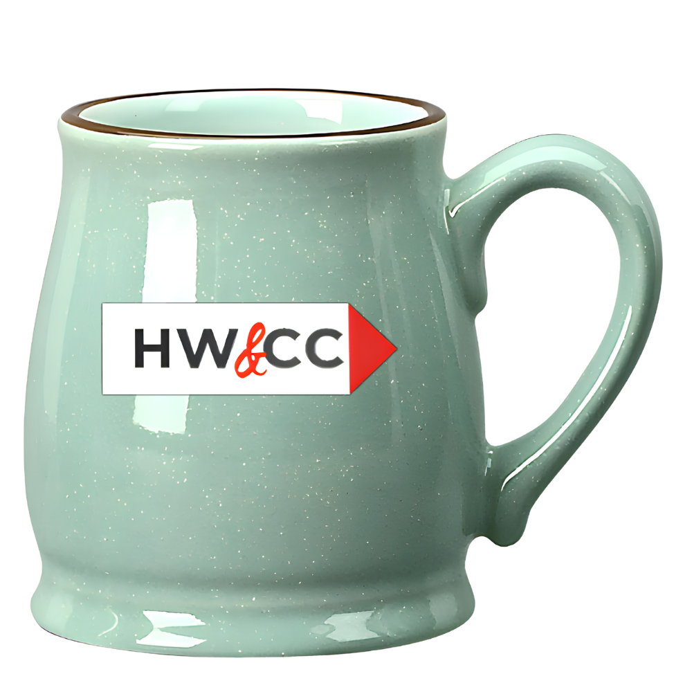 CS803-00 | 16 Oz. Spokane Barrel Mug (Colored Trim)