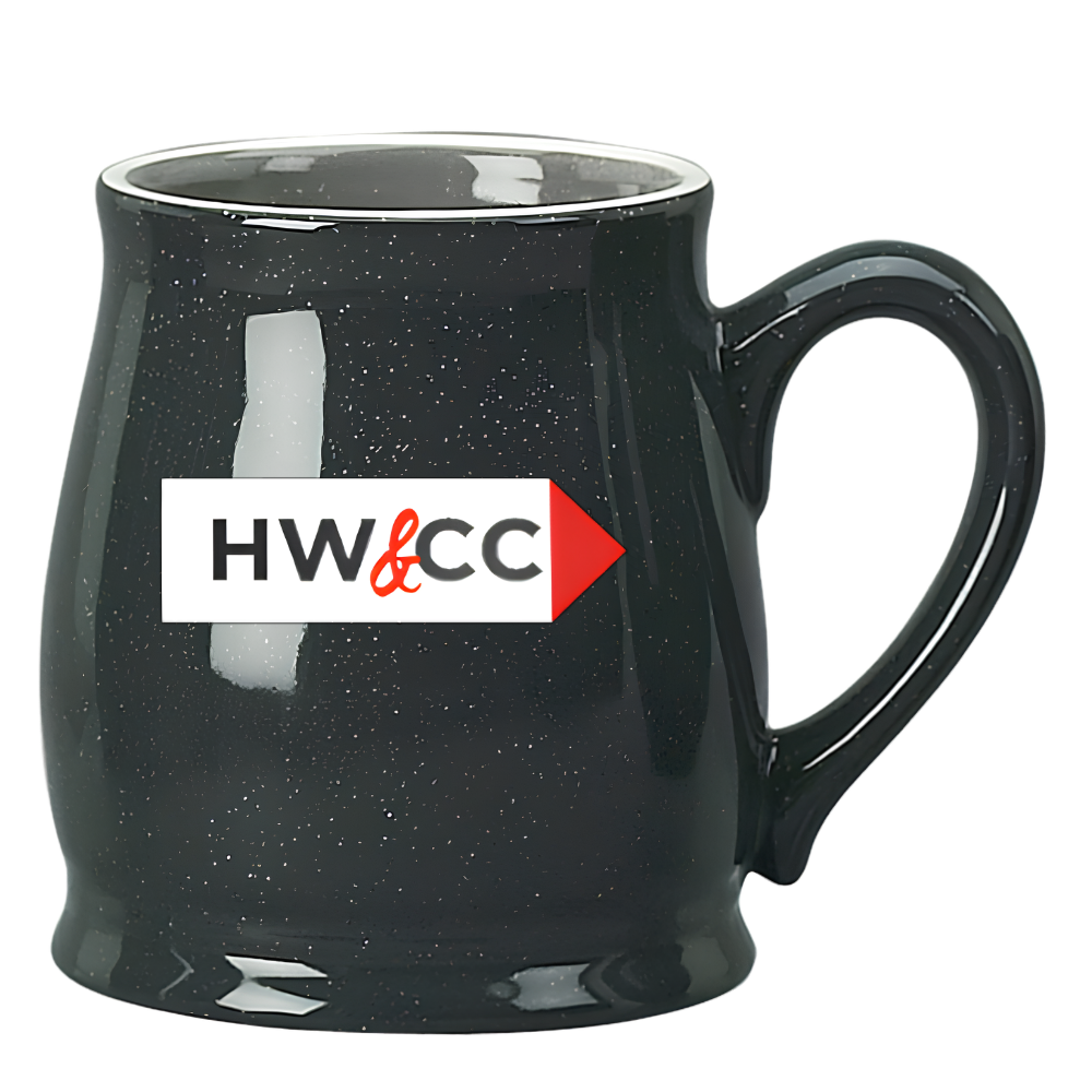 CS803-00 | 16 Oz. Spokane Barrel Mug (Colored Trim)