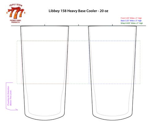 158 | 20 oz Heavy Base Cooler - Image 3