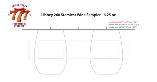 260 | 6.25 oz Stemless Wine Sampler - Image 3