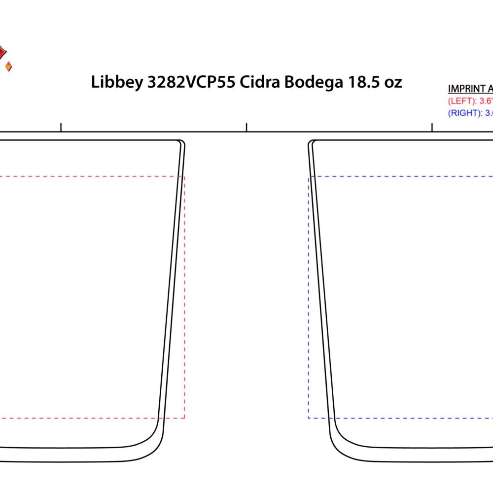 3282VCP55 | 18.5 oz Cidra Bodega Glass