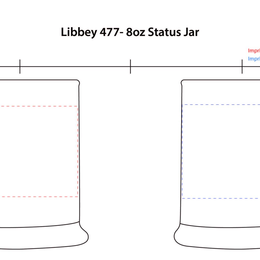 477 | 8 oz Status Jar