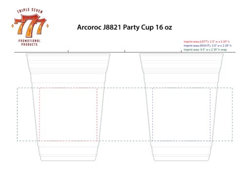 Arcoroc J8821 | 16 oz Party Cup - Image 3