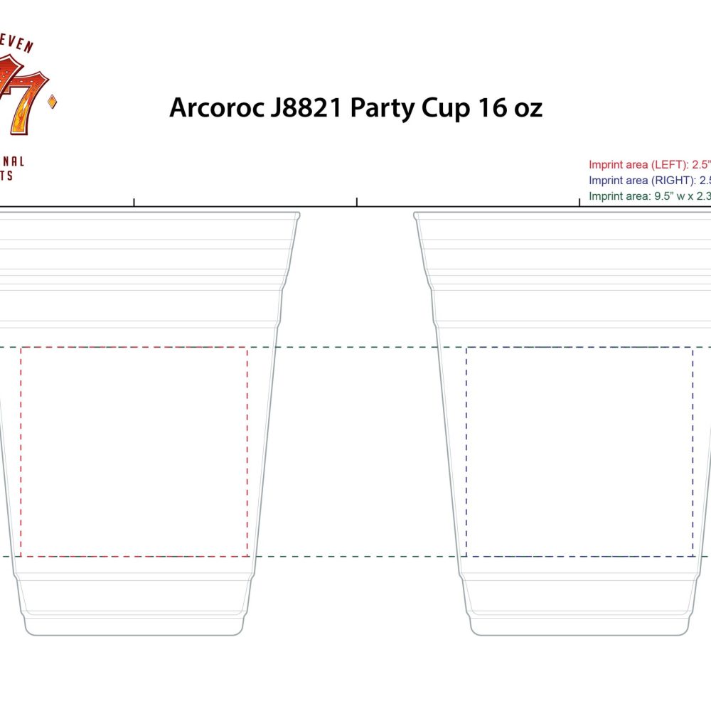 Arcoroc J8821 | 16 oz Party Cup