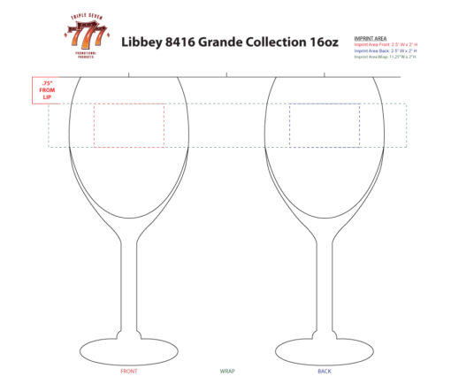 Libbey 8416 Grande Collection 16 oz - Image 3