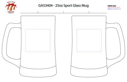 Arcoroc GA53404 | 25 oz Sport Glass Mug - Image 3