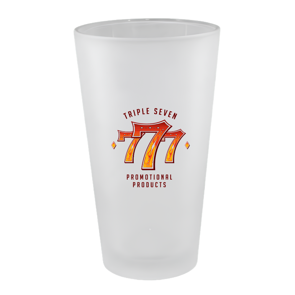 16 Oz. Frosted Pub Glass