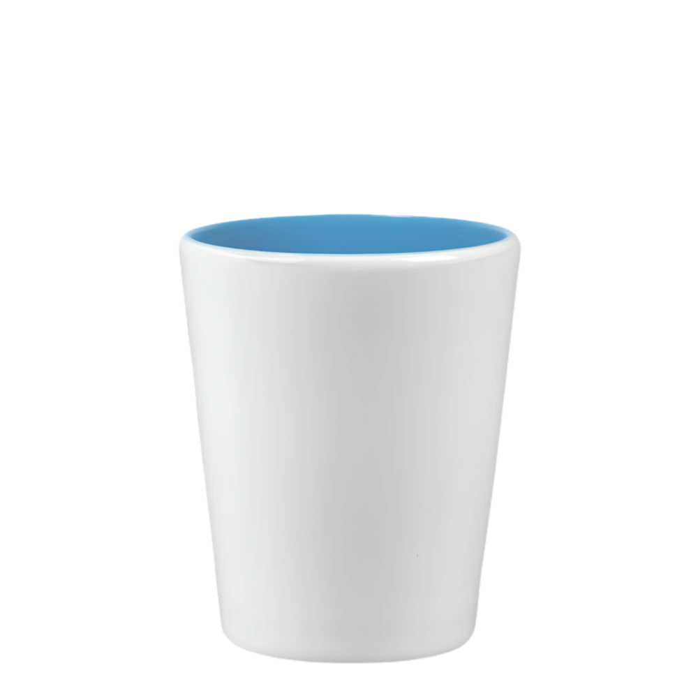 2 Oz. Two Tone Ceramic Shot Glass