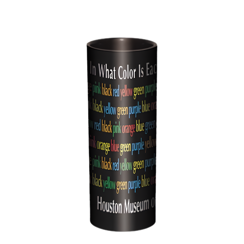 3 Oz. Black Ceramic Shooter Glass