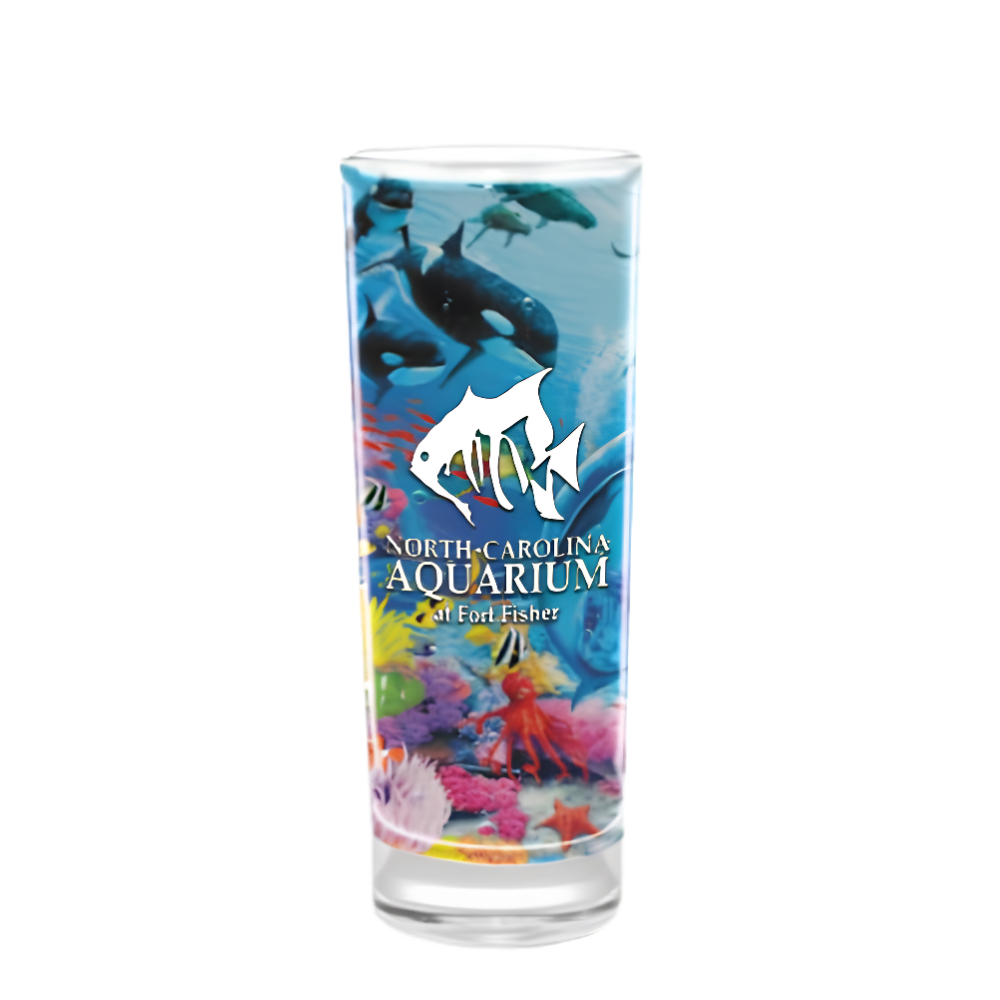 3 Oz. Color Shooter Glass