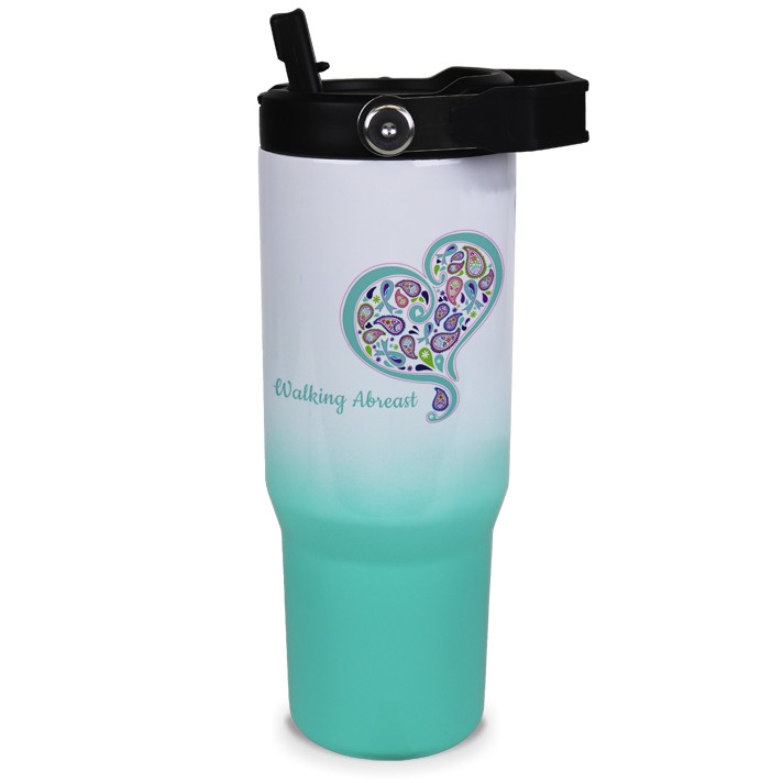 30 Oz. Ombre Summit Stainless Tumbler - Image 4