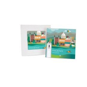 7.75 Glass Tile with Stand