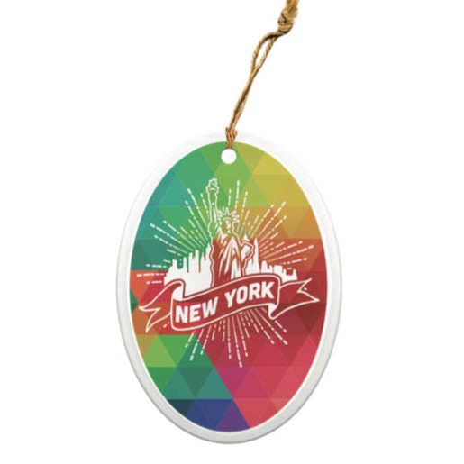 Oval OrnamentSuncatcher